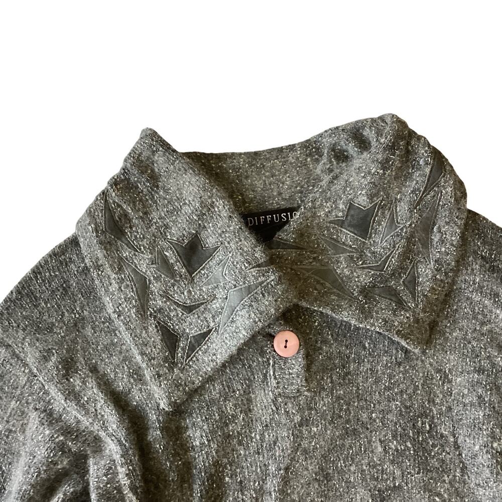 I.B. Diffusion Rabbit Hair Blend Sweater - Picture 4 of 6